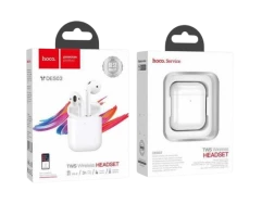 Бездротові навушники HOCO DES03 Air wireless headset TWS White