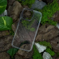 Чохол YCADEN camera protection ring iPhone 14 Pro Clear