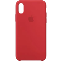 Чохол Apple silicone case iPhone XS Max Red (HC)