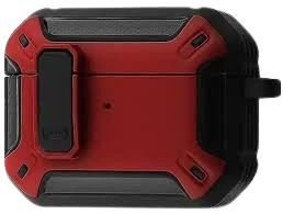 Чохол for AirPods 3 Defender CASE (з карабіном) Red/Black