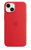 Чохол Apple silicone case with MagSafe для iPhone 14 (Original Quality) Red