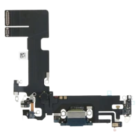 Шлейф iPhone 13 з розємом зарядки Black Original (знято з телефона)
