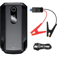 Пусковий Пристрій Baseus Super Energy Max Car Jump Starter 20000 mAh Black