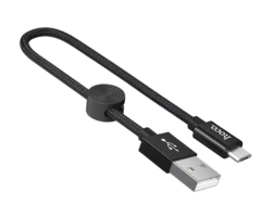 Кабель Micro USB Hoco X35 0.25m Black