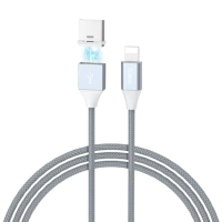 Кабель Lightning Hoco U40B Grey