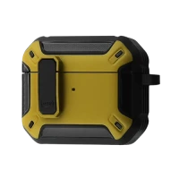 Чохол for AirPods 3 Defender CASE (з карабіном) Yellow/Black