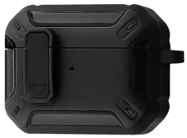Чохол for AirPods Pro 2 Defender CASE (з карабіном) Black