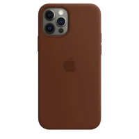 Чохол Apple silicone case iPhone 12/12 Pro Brown (HC)