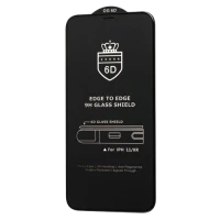 Захисне скло iPhone 13 Mini 6D Black