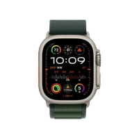 Apple Watch Ultra 2 49mm LTE Titanium Case with Dark Green Alpine Loop (вживані, ідеальний стан) А