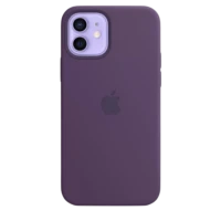 Чохол Apple silicone case with MagSafe для iPhone 12/12 Pro (Original Quality) Amethyst