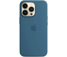 Чохол Apple silicone case with MagSafe для iPhone 13 Pro Max (Original Quality) Blue Jay