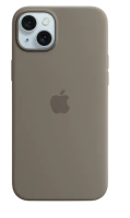 Чохол silicone case with MagSafe для iPhone 15 (Original Quality) Clay