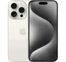 Apple iPhone 15 Pro 1TB White Titanium (вживаний, гарний стан) A- E-Sim