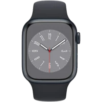 Apple Watch 8 41mm Midnight Aluminium Case with Black Sport Band (як нові) А+