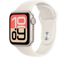 Apple Watch SE 2 40mm Starlight Aluminium Case with White Sport Band (вживаний, гарний стан) А-