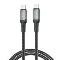Кабель XO PD Type-C to Type-C NB-Q264A 240W/1m Black