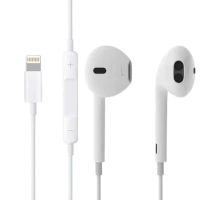 Навушники з мікрофоном Apple EarPods lightning A1748 (MMTN2) Original (з комплекту)