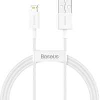 Кабель USB to Lightning Baseus Superior 2.4A 1m White