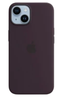 Чохол Apple silicone case with MagSafe для iPhone 14 (Original Quality) Elderberry