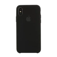 Чохол Apple silicone case iPhone XS Max Black (HC)