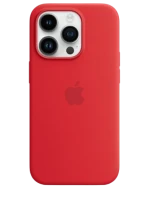 Чохол silicone case with MagSafe для iPhone 14 Pro (Original Quality) Red