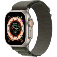 Apple Watch ULTRA 49mm LTE Titanium Case with Green Alpine Loop (вживані , ідеальний стан) А