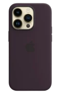 Чохол Apple silicone case with MagSafe для iPhone 14 Pro (Original Quality) Elderberry